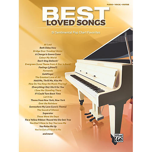 Best Loved Songs Piano/Vocal/Guitar Songbook