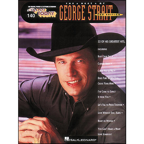 Hal Leonard Best Of George Strait 2nd Edition E-Z Play 140