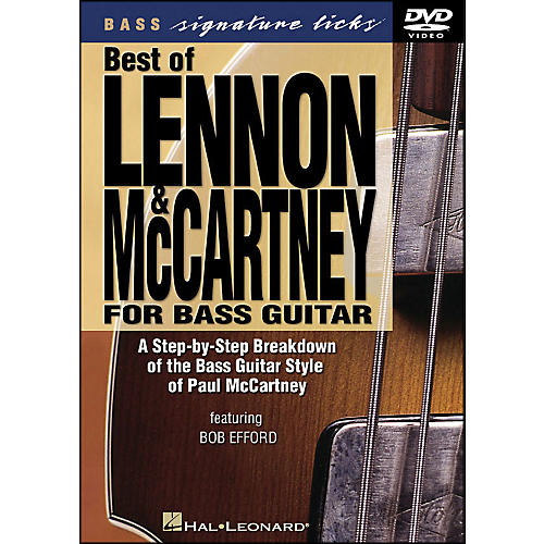 Best Of Lennon & McCartney for Bass Guitar Signature Licks DVD