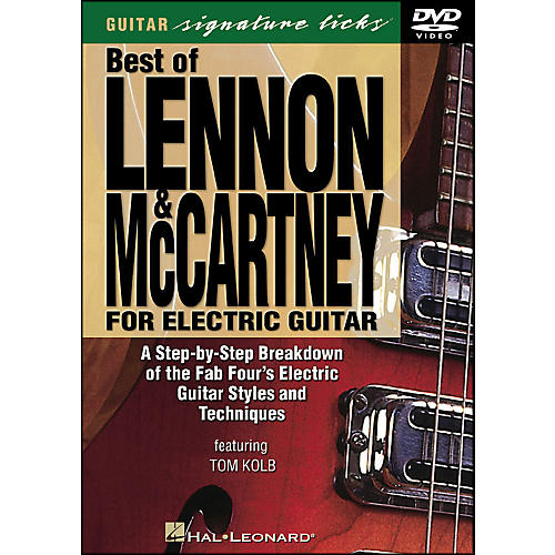 Best Of Lennon & McCartney for Electric Guitar Signature Licks DVD