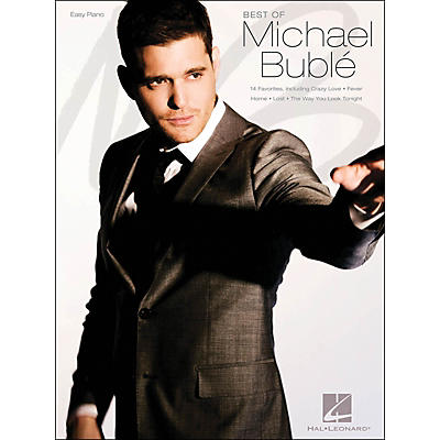 Hal Leonard Best Of Michael Buble Easy Piano