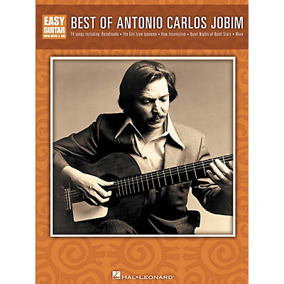 Hal Leonard Best of Antonio Carlo Jobim Easy Guitar w/Tab