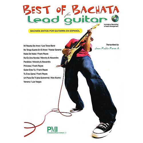 Professional Music Institute Best of Bachata for Lead Guitar Guitar Series Softcover with CD