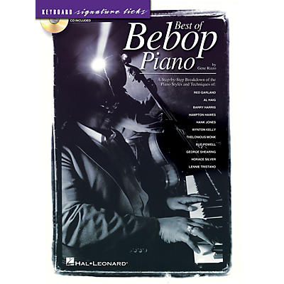 Hal Leonard Best of Bebop Piano Signature Licks Keyboard Series Softcover with CD Written by Gene Rizzo