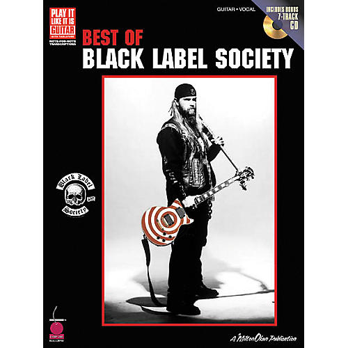 Best of Black Label Society Book with CD