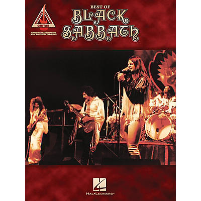 Hal Leonard Best of Black Sabbath Guitar Tab Songbook