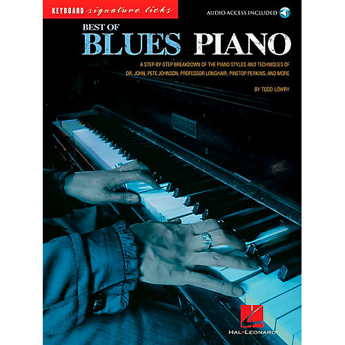Best of Blues Piano Signature Licks Songbook with CD