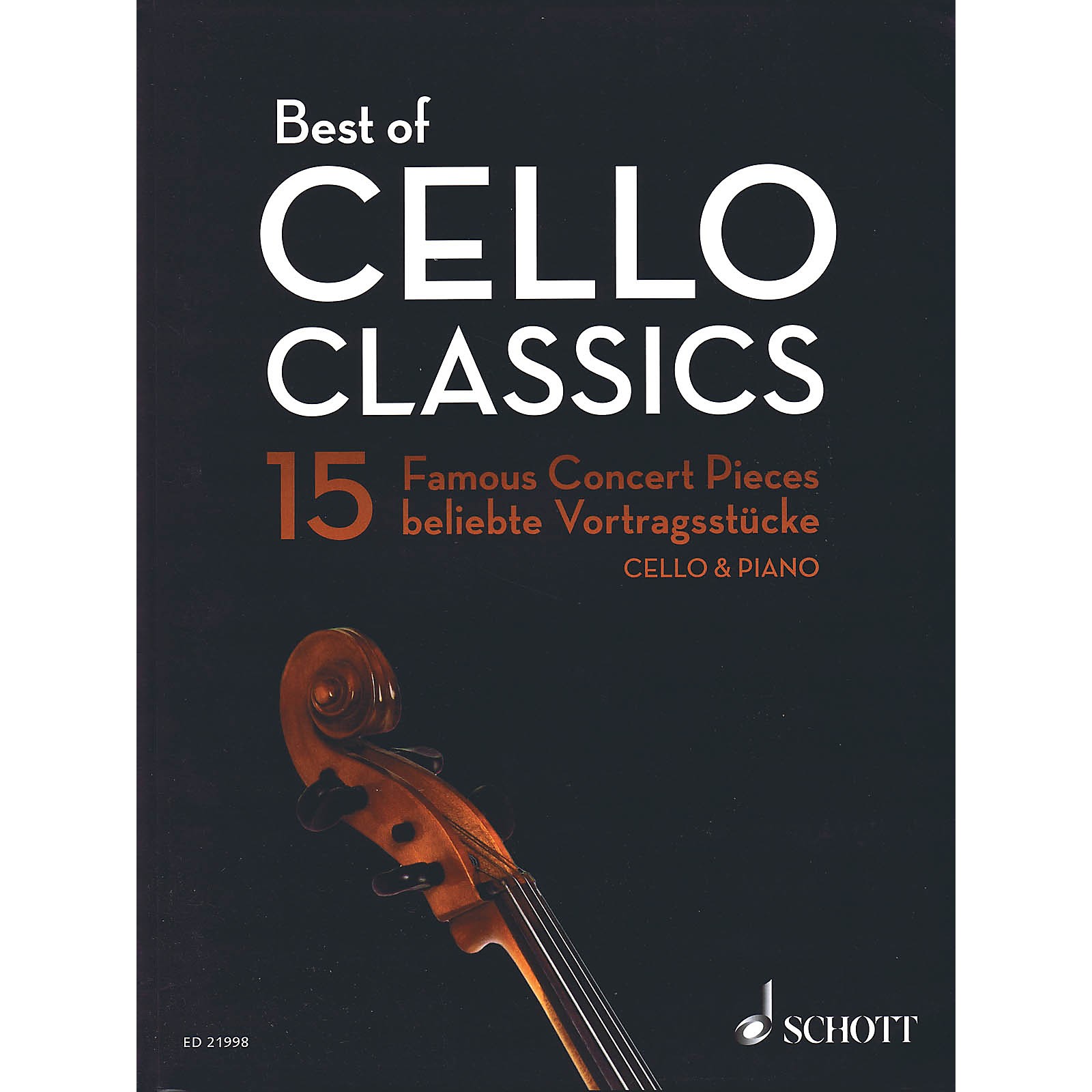 Schott Best of Cello Classics 15 Famous Concert Pieces String Series