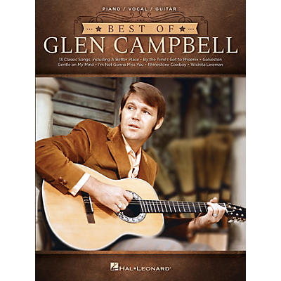 Hal Leonard Best of Glen Campbell Piano/Vocal/Guitar Songbook