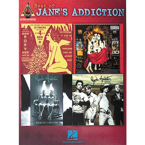 Hal Leonard Best of Jane's Addiction Guitar Tab Songbook