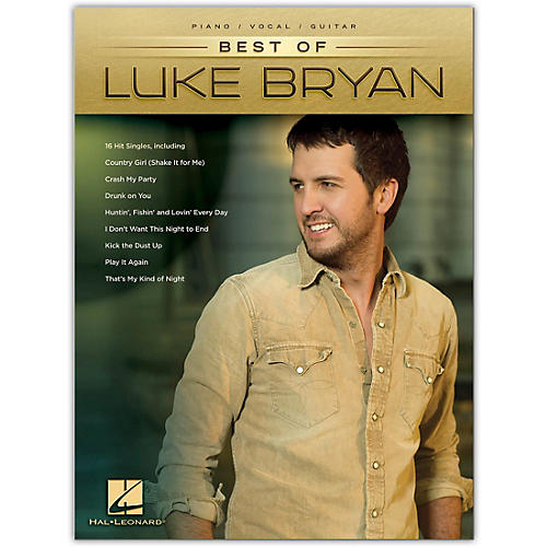 Best of Luke Bryan - Piano/Vocal/Guitar Artist Songbook