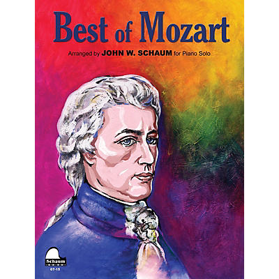 SCHAUM Best of Mozart Educational Piano Series Softcover