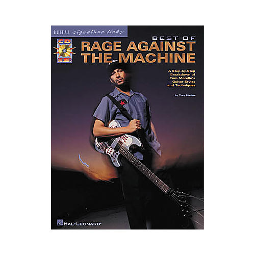 Hal Leonard Best of Rage Against The Machine Signature Licks Book with CD