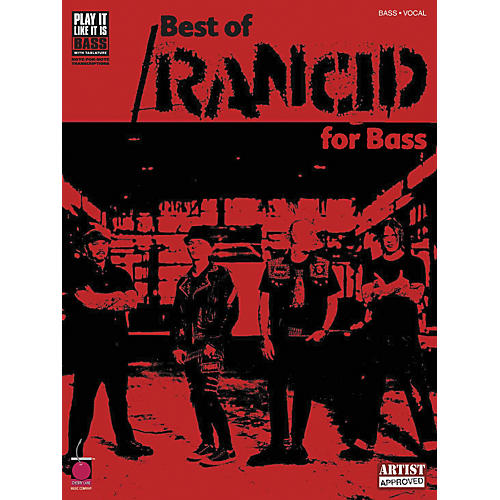 Cherry Lane Best of Rancid Bass Guitar Tab Songbook