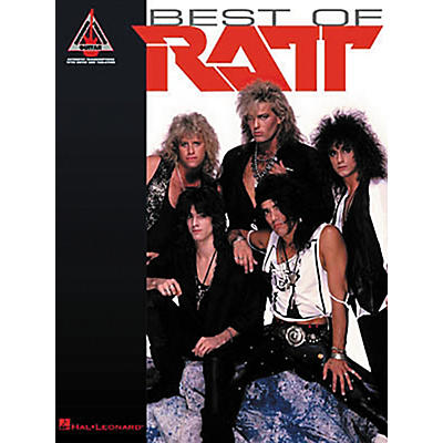 Hal Leonard Best of Ratt Guitar Tab Songbook
