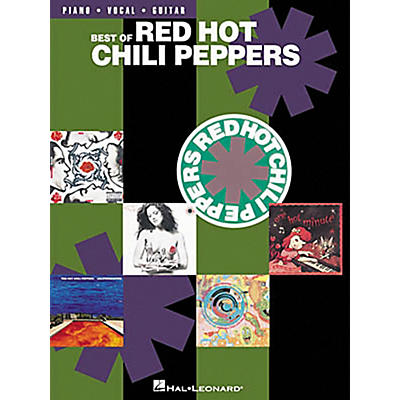 Hal Leonard Best of Red Hot Chili Peppers Piano, Vocal, Guitar Songbook