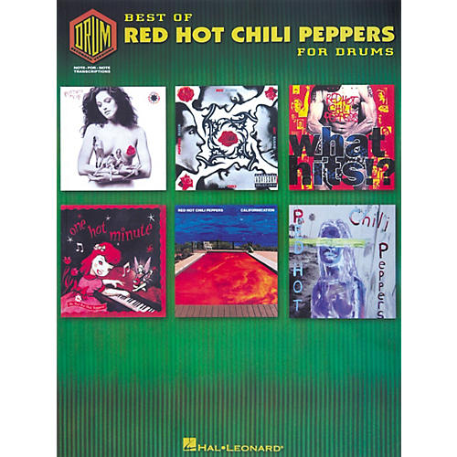 Hal Leonard Best of Red Hot Chili Peppers for Drums Book