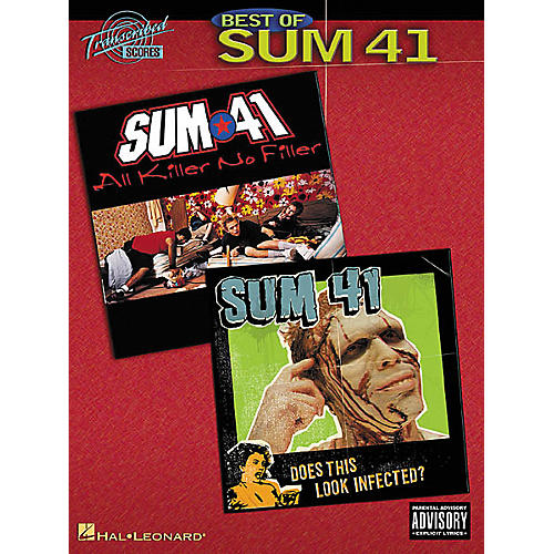 Best of Sum 41 Transcribed Score Book