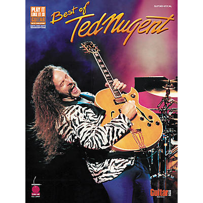 Cherry Lane Best of Ted Nugent Guitar Tab Songbook
