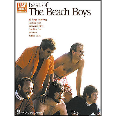 Hal Leonard Best of The Beach Boys Easy Guitar Book