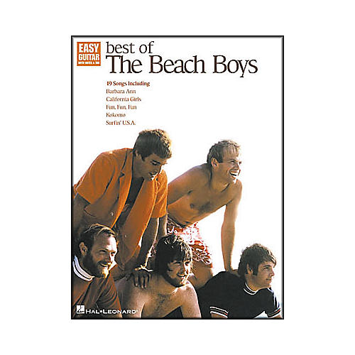 Hal Leonard Best of The Beach Boys Easy Guitar Book