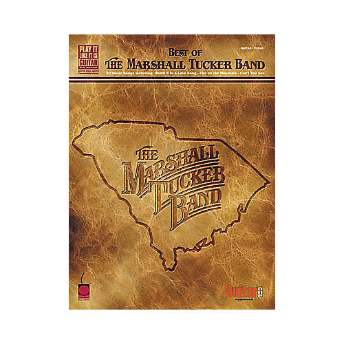 Hal Leonard Best of The Marshall Tucker Band Guitar Tab Book