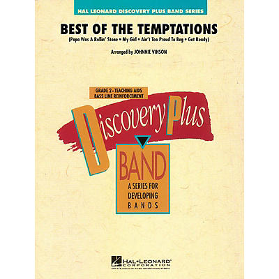 Hal Leonard Best of The Temptations - Discovery Plus Band Level 2 arranged by Johnnie Vinson