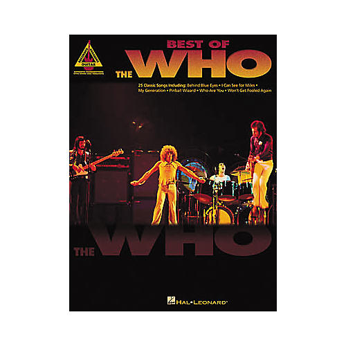 Hal Leonard Best of The Who Guitar Tab Book