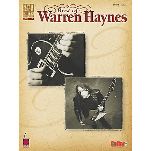 Best of Warren Haynes Guitar Tab Songbook