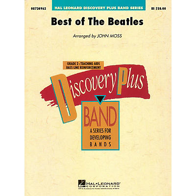 Hal Leonard Best of the Beatles - Discovery Plus Concert Band Series Level 2 arranged by John Moss