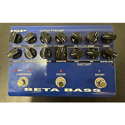 Isp Technologies Beta Bass Bass Effect Pedal