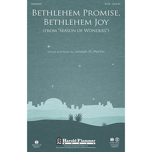 Bethlehem Promise, Bethlehem Joy (from Season of Wonders) ORCHESTRA ACCOMPANIMENT by Joseph M. Martin