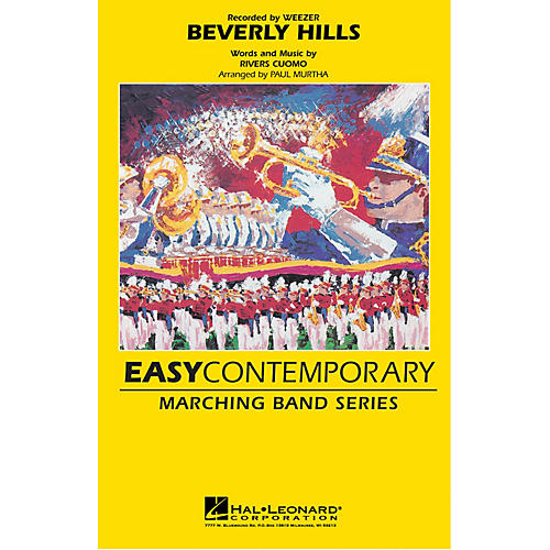 Beverly Hills Marching Band Level 2-3 by Weezer Arranged by Paul Murtha