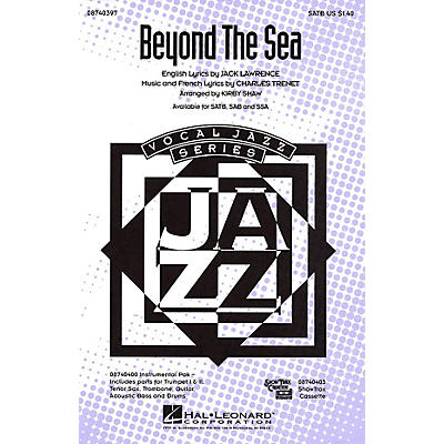 Hal Leonard Beyond the Sea SATB arranged by Kirby Shaw