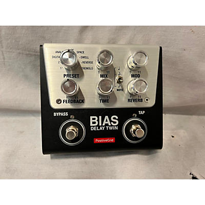 Positive Grid Bias Delay Twin Effect Pedal