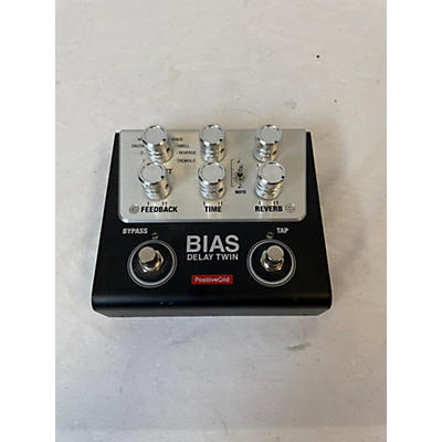 Positive Grid Bias Delay Twin Effect Pedal