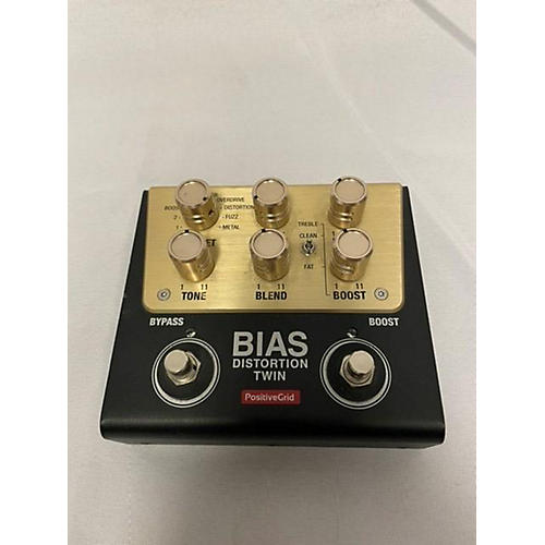 Positive Grid Bias Distortion Twin Effect Pedal
