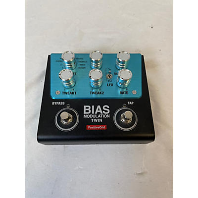 Positive Grid Bias Modulation Twin Effect Pedal