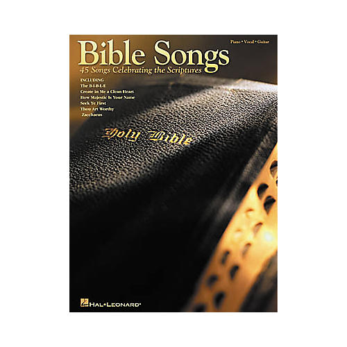 Bible Songs Piano/Vocal/Guitar Songbook