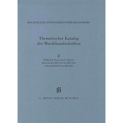 G. Henle Verlag Bibliothek Franz Xaver Haberl Henle Books Series Softcover