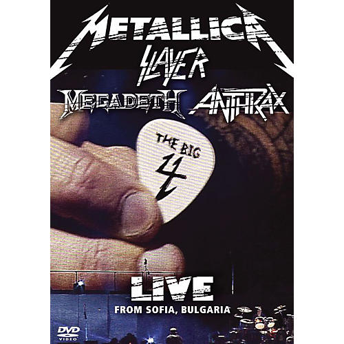 Big 4 Live from Sofia Bulgaria: Metallica, Slayer, Megadeth, Anthrax 2 DVDs