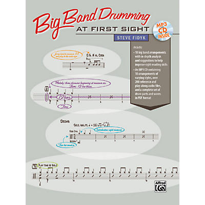Alfred Big Band Drumming at First Sight (Book/Online Audio)
