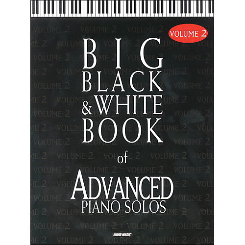 Big Black & White Book Of Advanced Piano Solos Vol 2