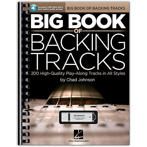 Hal Leonard Big Book Of Backing Tracks - 200 High-Quality Play-Along Tracks in All Styles (Book/Online Audio)