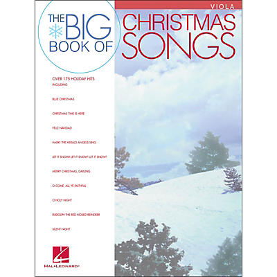 Hal Leonard Big Book Of Christmas Songs for Viola