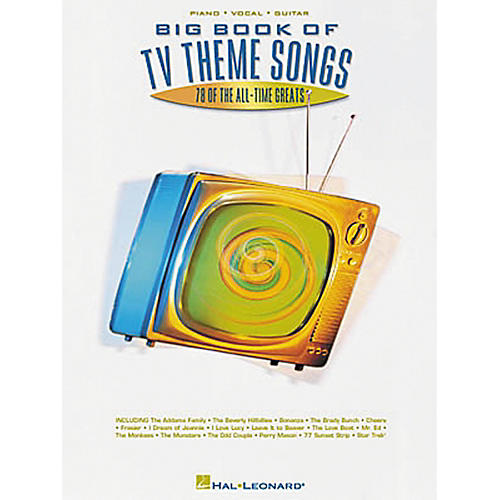 Big Book of TV Theme Songs Piano, Vocal, Guitar Songbook