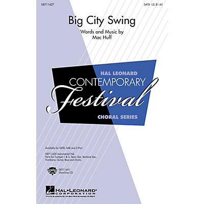 Hal Leonard Big City Swing 2-Part Composed by Mac Huff