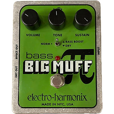 Electro-Harmonix Big Muff Bass Distortion Bass Effect Pedal