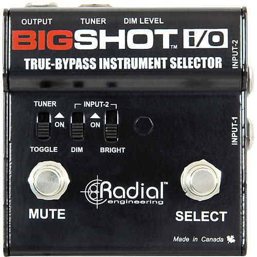 Radial Engineering BigShot I/O Selector Switch | Musician's Friend