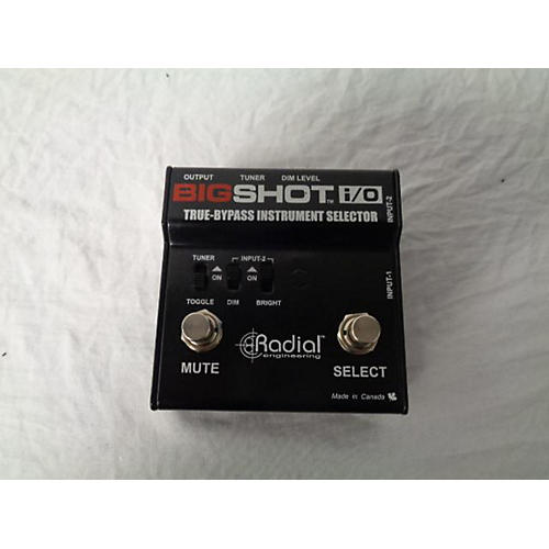 Bigshot I/O True Bypass Selector Pedal